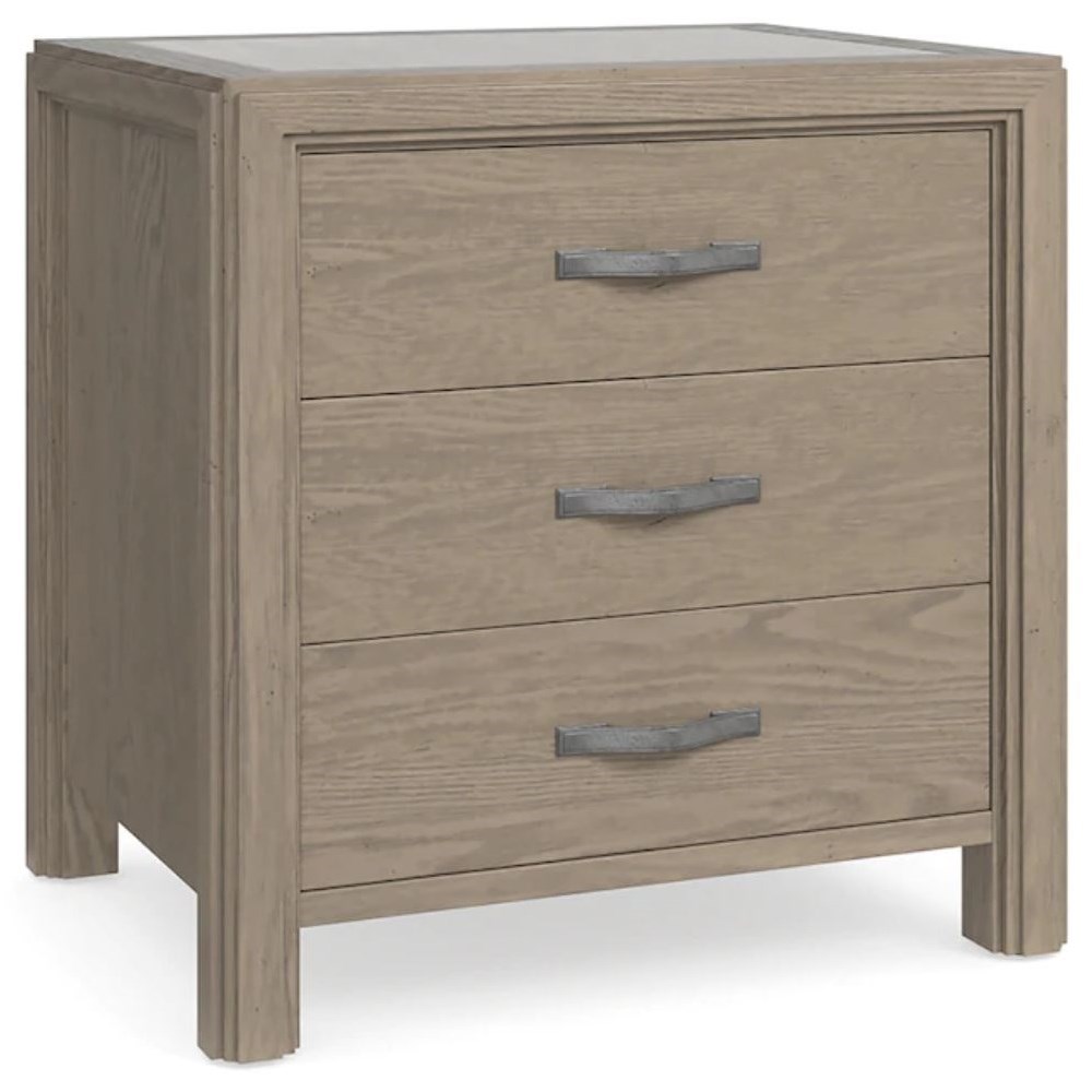 Bassett Island House Casual Nightstand with Charging Ports Virginia